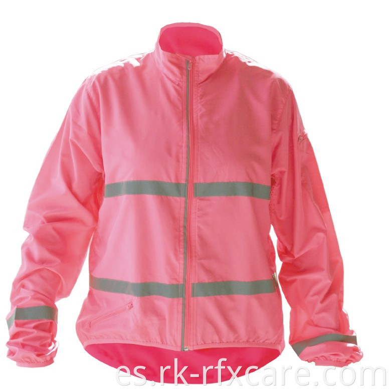 Jacket with Reflective Strips